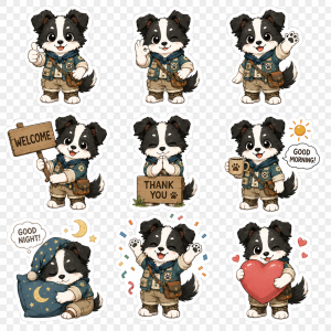 Pippo Adventure Daily Sticker Pack-2